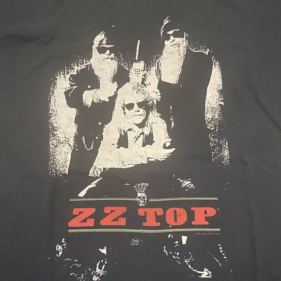 ZZ Top Vintage 90s Tee - Picture 4 of 4